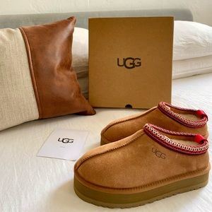 Ugg Tazz Platform Slippers Women’s Size US 8 Chestnut